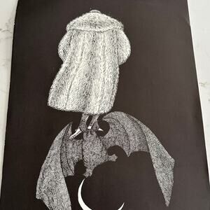 Edward Gorey Art Print 16x11 Book Page Surrealism Frameable Decor ~260217-WH 776